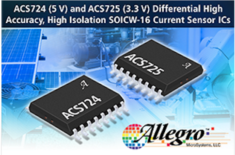 Allegro - High Isolation Differential Current Sensor ICs