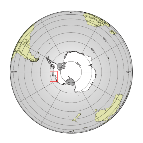 Map of Antarctica