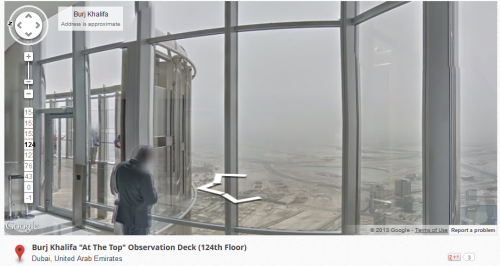 Observation deck of the Burj Khalifa