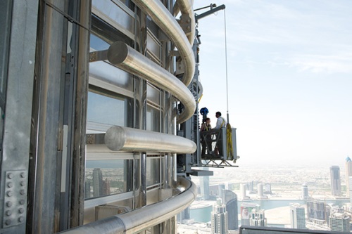 Burj Khalifa catwalk