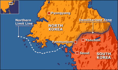 Map of DMZ