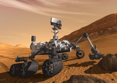 Curiosity rover