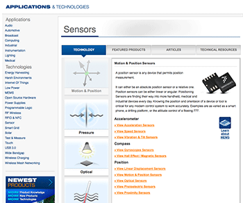 Mouser Sensors