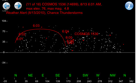 Satellite Watcher Screenshot