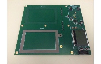 test capacitive sensing of a specified area