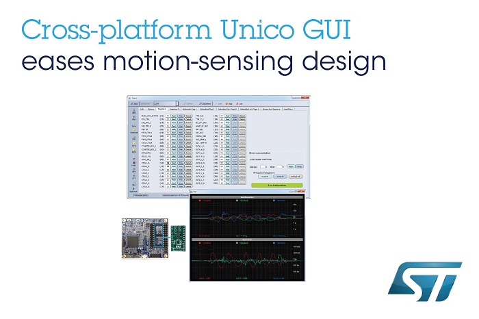 STMicro-Unico-GUI-for-IMUs