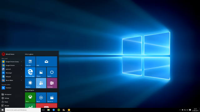 Windows 10 c