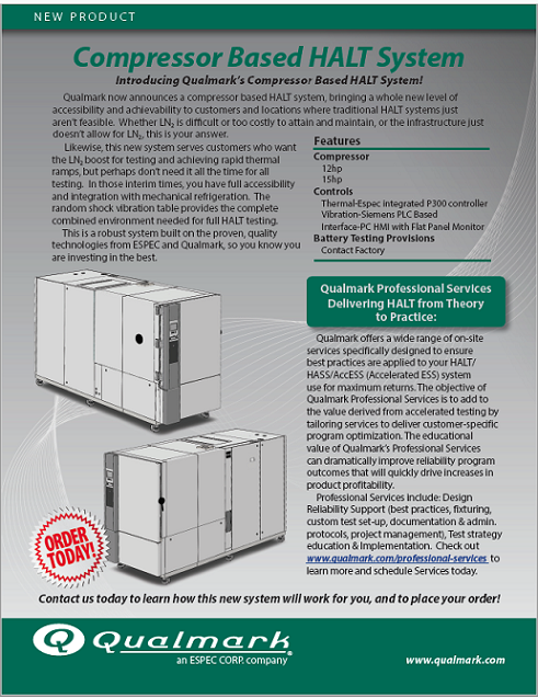 Qualmark - Compressor Based HALT System