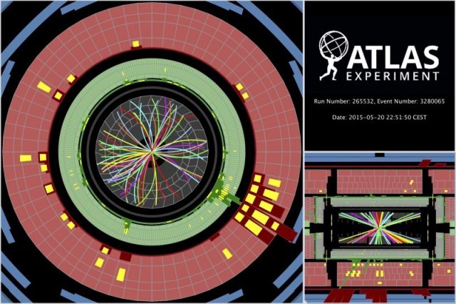 13 TeV LHC collision 3