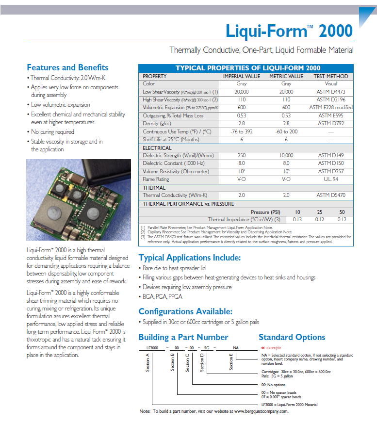 Bergquist Liqui-Form 2000