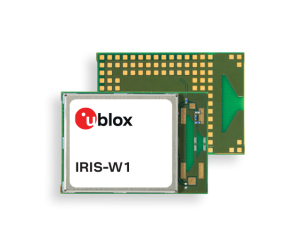 U-blox’s  IRIS-W1 tri-radio module introduced at embedded world 2023.